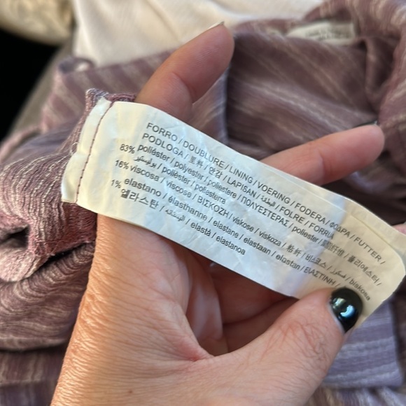 Pull & Bear Striped Baggy Romper Womens size L - Picture 8 of 9